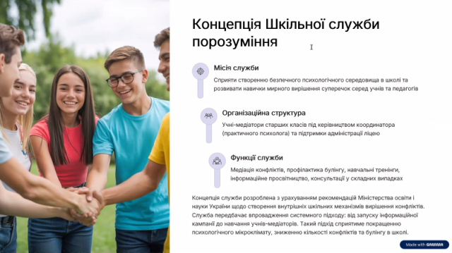Концепція ШСП від Олесі ЧИПІЗУБОВОЇ